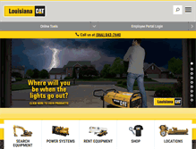 Tablet Screenshot of louisianacat.com